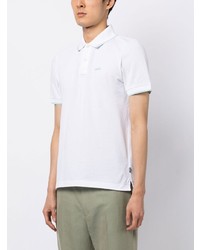 Polo imprimé blanc BOSS