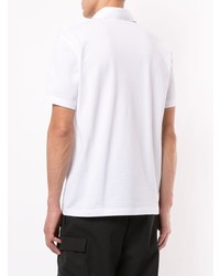 Polo imprimé blanc CK Calvin Klein