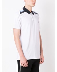 Polo imprimé blanc BOSS