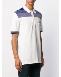 Polo imprimé blanc Fred Perry