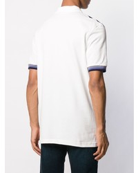 Polo imprimé blanc Fred Perry