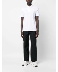 Polo imprimé blanc BOSS