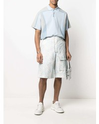 Polo imprimé bleu clair Jacquemus