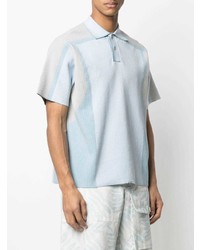 Polo imprimé bleu clair Jacquemus