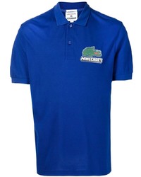 Polo imprimé bleu marine Lacoste