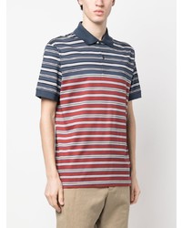 Polo imprimé bleu marine Paul Smith