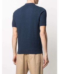 Polo imprimé bleu marine Fred Perry