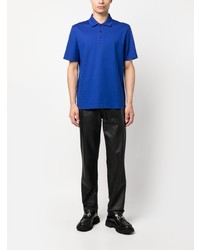 Polo imprimé bleu Ferragamo