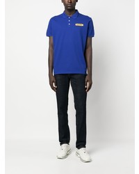 Polo imprimé bleu DSQUARED2