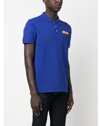 Polo imprimé bleu DSQUARED2