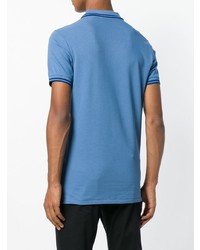 Polo imprimé bleu Ps By Paul Smith