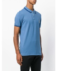 Polo imprimé bleu Ps By Paul Smith