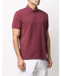 Polo imprimé cachemire bordeaux Etro