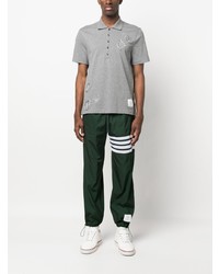 Polo imprimé cachemire gris Thom Browne