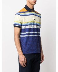 Polo imprimé cachemire multicolore Etro