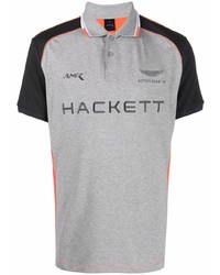 Polo imprimé gris Hackett