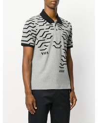 Polo imprimé gris Kenzo