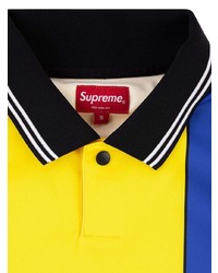 Polo imprimé multicolore Supreme