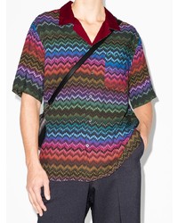 Polo imprimé multicolore Missoni