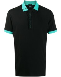 Polo imprimé noir BOSS HUGO BOSS