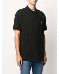 Polo imprimé noir Moschino