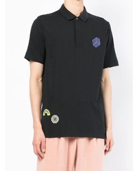 Polo imprimé noir PS Paul Smith