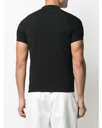 Polo imprimé noir DSQUARED2