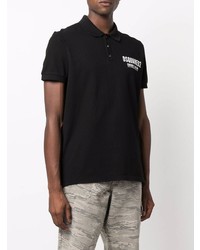 Polo imprimé noir DSQUARED2