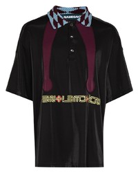 Polo imprimé noir NAMESAKE