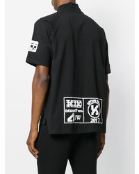 Polo imprimé noir Ktz