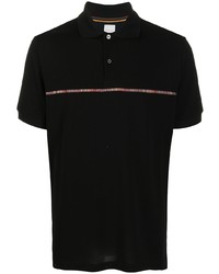 Polo imprimé noir Paul Smith