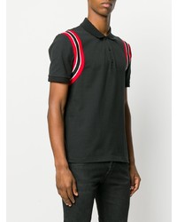 Polo imprimé noir Valentino