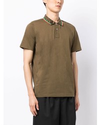 Polo imprimé olive PS Paul Smith