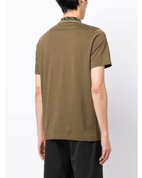 Polo imprimé olive PS Paul Smith