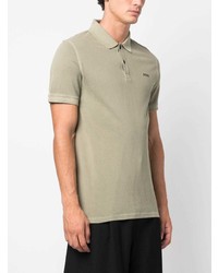 Polo imprimé olive BOSS