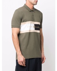 Polo imprimé olive Tommy Hilfiger