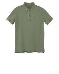 Polo imprimé olive Mango