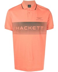 Polo imprimé orange Hackett