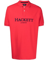 Polo imprimé rouge Hackett