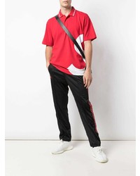 Polo imprimé rouge Supreme