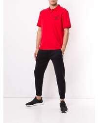 Polo imprimé rouge Blackbarrett