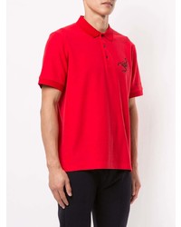 Polo imprimé rouge Blackbarrett