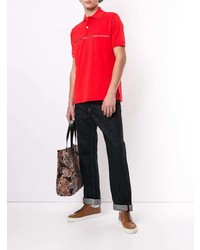 Polo imprimé rouge Paul Smith