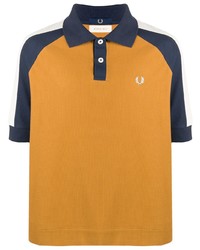 Polo imprimé tabac Fred Perry