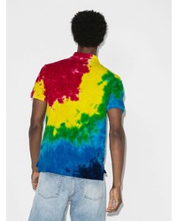 Polo imprimé tie-dye multicolore Polo Ralph Lauren