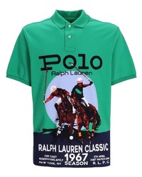 Polo imprimé vert Polo Ralph Lauren