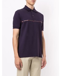 Polo imprimé violet Paul Smith