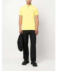 Polo jaune Stone Island