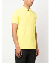 Polo jaune Stone Island