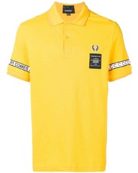 Polo jaune Fred Perry X Art Comes First